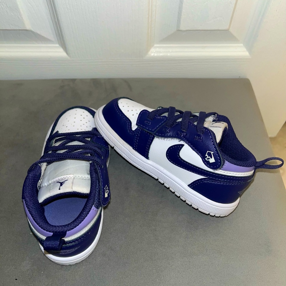 Toddler Nike Air Jordan 1 Low 'Sky J Purple'